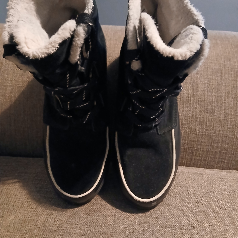 Sorel Women's Black Winter Boots, Size 11